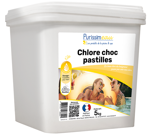 Chlore Choc Pastille 20g 1kg Nmp 35031bcm à Prix Carrefour